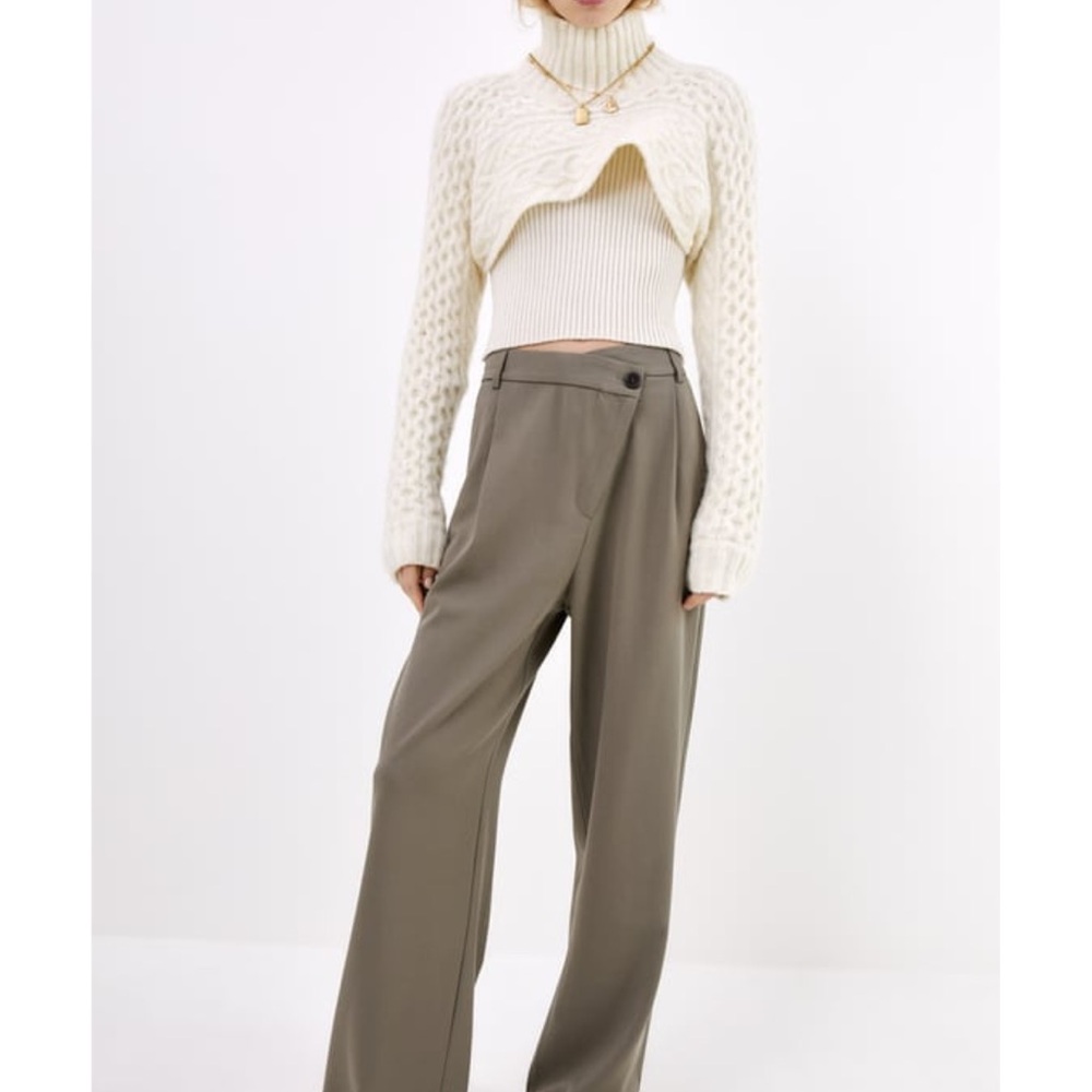 Zara Tan Dress Pants